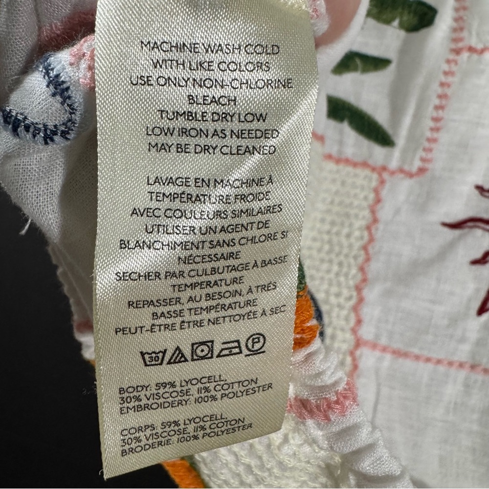 Pilcro Embroidered patchwork Crop Top - image 12